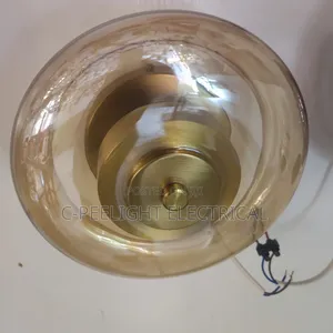 Ceramic and Glass Ceiling Light