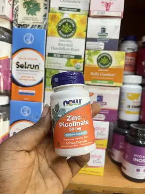 Now Zinc Picolinate 50mg / 60 Veg Caps