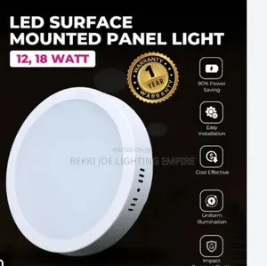12w and 18w Surface Light Available