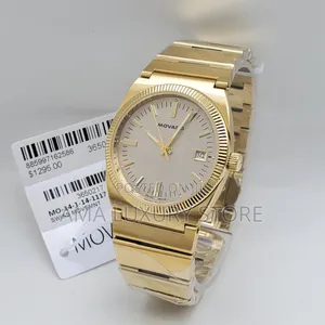 Movado Luxury Chain Strap Men's Wristwatches