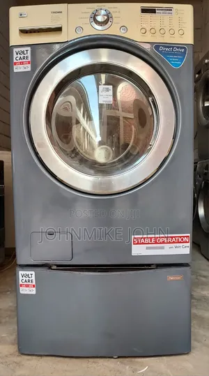 Powerful LG Inverter Direct Drive Wash and Dry Machine.