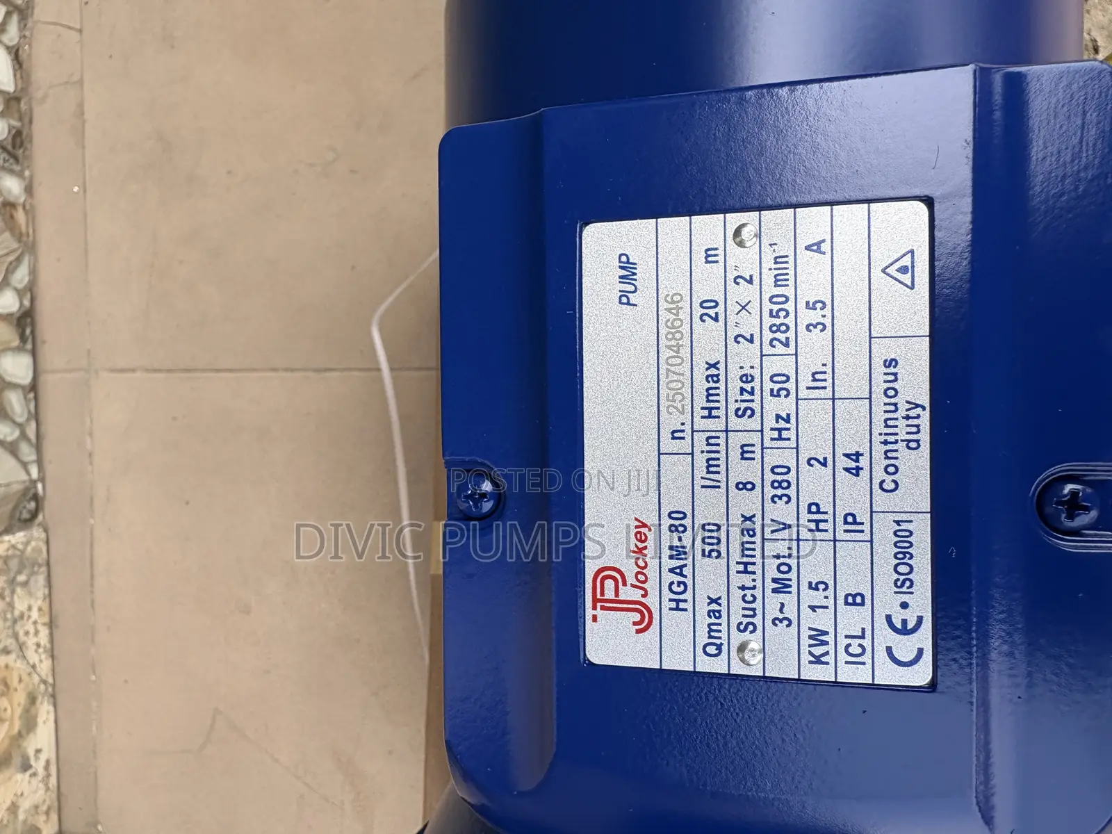 Water Pumping Machine