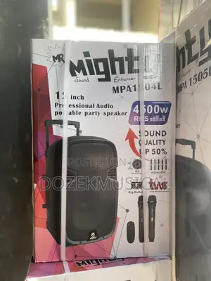 Mighty Sound 12”Inch Pa System 4500watts