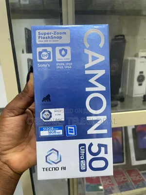 New Tecno Camon 50 Ultra 512 GB Black