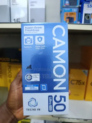New Tecno Camon 50 Ultra 512 GB Blue