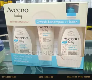 Set of Aveeno Baby Shower Gel N Cream