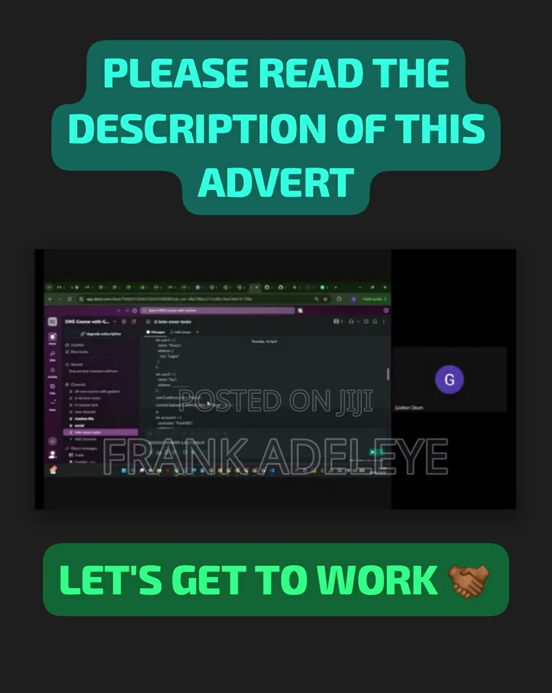 Stop Watching Others Win. Learn This Instead. Real Coding Training