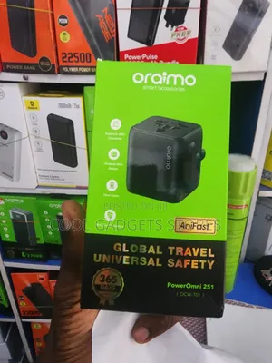Oraimo Poweromni 251 Multi-Plug Travel Converter 2500w High Output