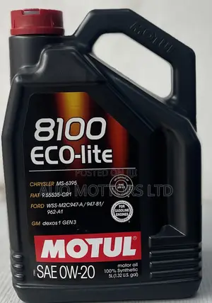 Motul 8100 Evo-Lite 0w-20 Full Synthetic