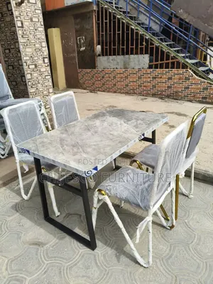 High Quality Set of Restaurant Table and Chairs