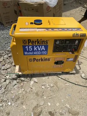 Perkins 15kva Diesel Generator 100% Copper Coil With a 1 Year Warranty
