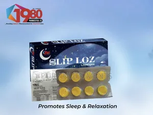 Slip Loz - Sleep Lozenges With Melatonin Valerian Extract 8 Loz