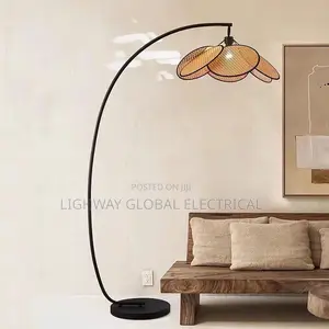 2026 Post Modern Petal Grid Led Floor Lamp