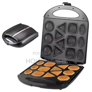 Sokani 17b Kitchenware Donuts Cookies Breakfast Maker Waffle Maker