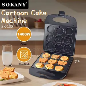 Biscuit Waffle Maker Sandwich Cake Pan Donut Nut Breakfast Machine