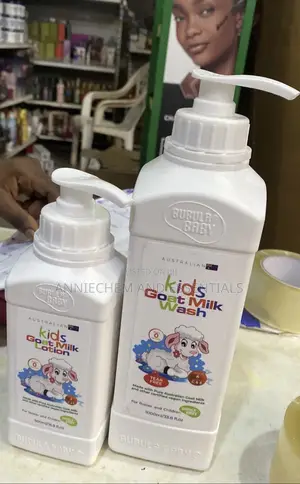 Australian Bubula Baby Kids Goat Milk Wash and Lotion