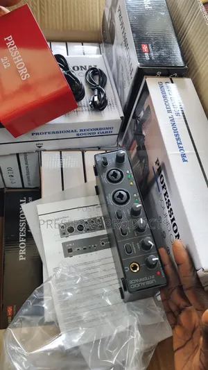 Usb 24bitz Professional Preshors Audio Interface