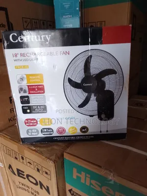 Century 18inch Rechargeable Wall Fan