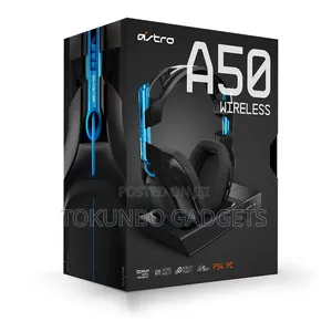 Logitech Astro A50 Gaming Wireless Headset With Base Docking Station