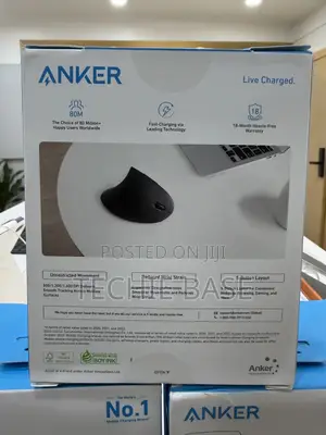 Anker 2.4g Wireless Vertical Ergonomic Optical Mouse