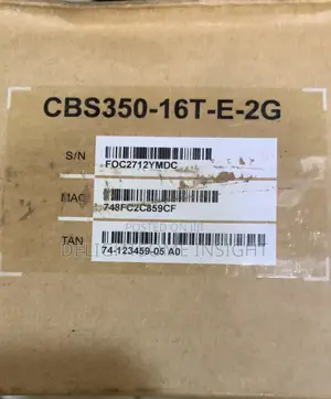 Brand New Cisco Cbs350-16t-E-2g 16-Port Gigabit Managed Switch