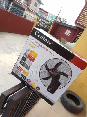 Low Noise Century 18inch Wall Rechargeable Fan