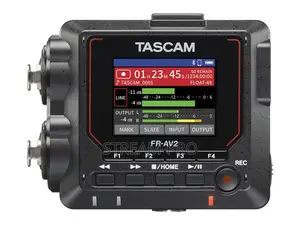 Tascam Fr-Av2 Compact 32-Bit-Float Field Recorder Timecode Generator