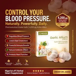 Garlic Allium – Heart Health Immune Support Supplement