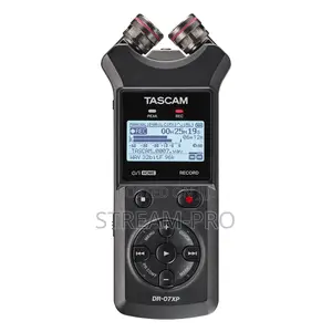 Tascam Dr-07xp 2-Channel 32-Bit Float Portable Audio Recorder