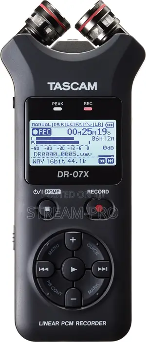 Tascam Dr-07x 2-channel Portable Handheld Recorder With Usb Interface