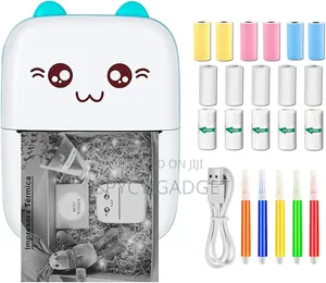 Mini Wireless Bluetooth Thermal Printer With Accessories