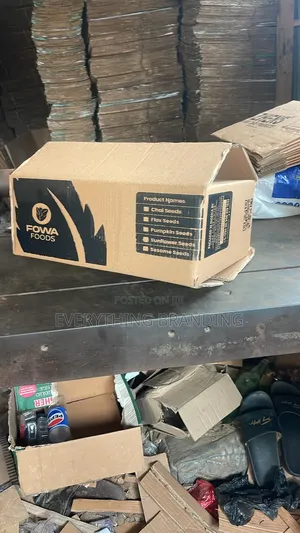 Branded Custom Brown Carton Box, 3ply Light Weight, For Storage