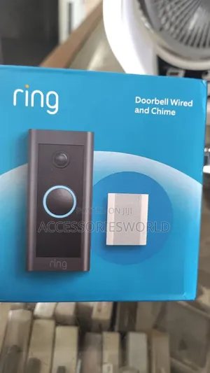 Ring Video Doorbell Wired With Chime Bundle