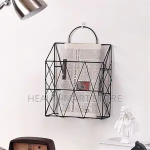 Magazine File Book Rack Desktop Hanging Storage Shelf Holder