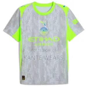 Manchester City 2025/26 Latest Third Kit Jersey