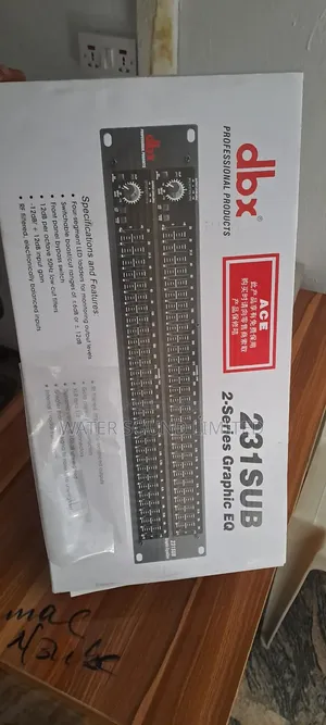 DBX 231sub Double Equalizer