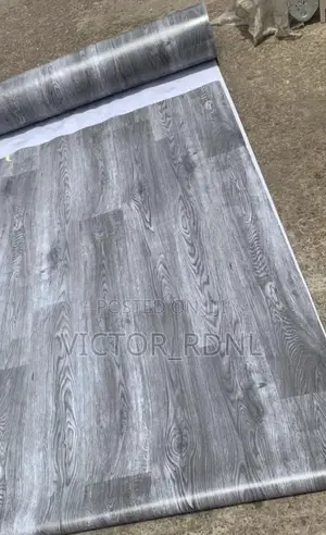 Grey Vinyl Rubber Carpet