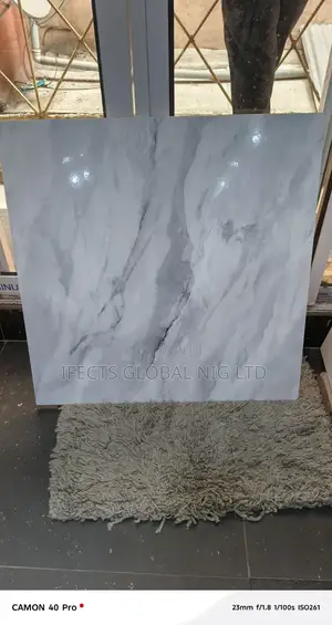 60x60 Glossy Floor Tiles for Rooms, Sitting Room Etc