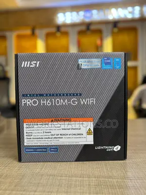 Msi Pro H610m-G Wifi