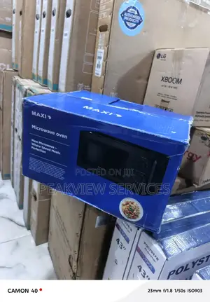 Compact 20l Maxi Microwave With Manual Controls