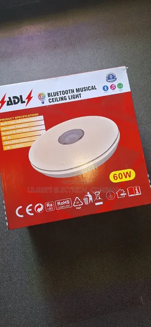 Bluetooth Musical Ceiling Fitting With 3 Light Colours