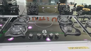 90cm 5 Burner 1 Electric in-Built Gas Hob Burner