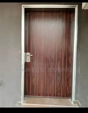 4ft by 7ft Israeli Steel Security Door Single Opening