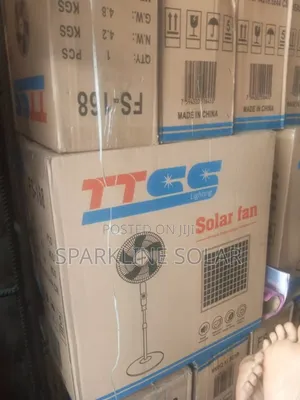 Quality Ttss 16" Rechargeable Fan Powered With Lithium Battery