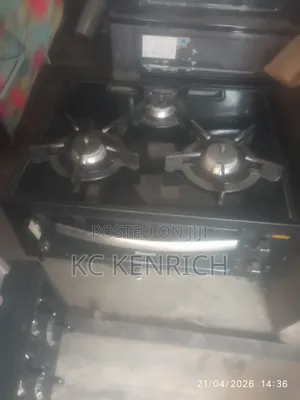 Tokunbo Glass 3 Burner Gas With Oven