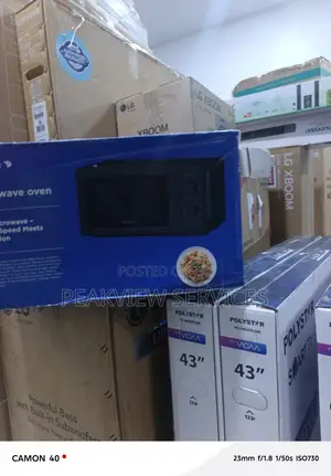 Maxi Manual Microwave 20l White Model
