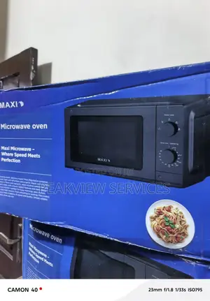 Maxmw0202lw 20l Microwave With Manual Knobs Maxi