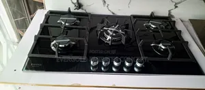 5 Burner Gas Cooker With Automatic Ignition