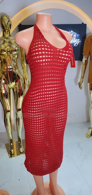 Sexy Ladies Crotchet Gown