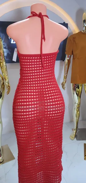 Sexy Ladies Crotchet Gown